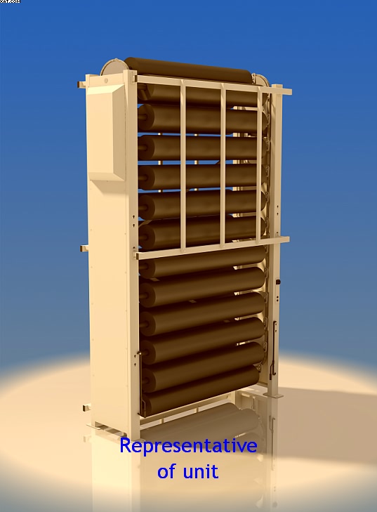 VIDIR Model C2414 Vertical Roll Carousel,